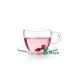 50ml Glass Tea Cup & Saucer (1set)