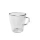 250ML 2LAYER GLASS TEA CUP