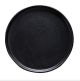 26.5CM BLACK MATT POR EDGED PLATE