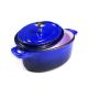 OVAL ENAMEL CASSEROLE POT